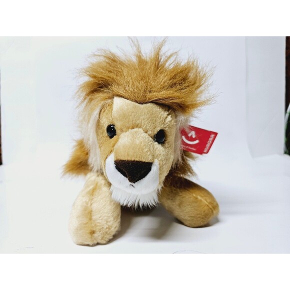 Aurora World Flopsies Leonardus Lion 12" Plush NWT Lying Down Lion 2016 WT - Picture 7 of 10